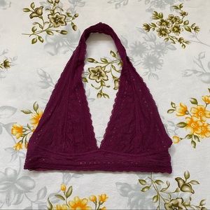 Charlotte Russe Size S Lace Halter Bralette